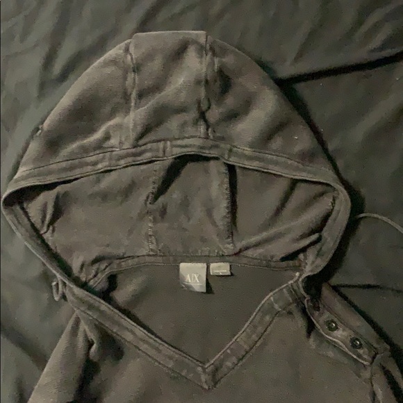 Armani Exchange A | X black hoodie super soft LG - Picture 7 of 8